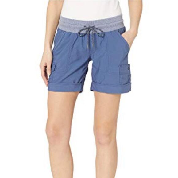 COLUMBIA Pull-On Cargo Blue Shorts Size XS - Picture 1 of 8